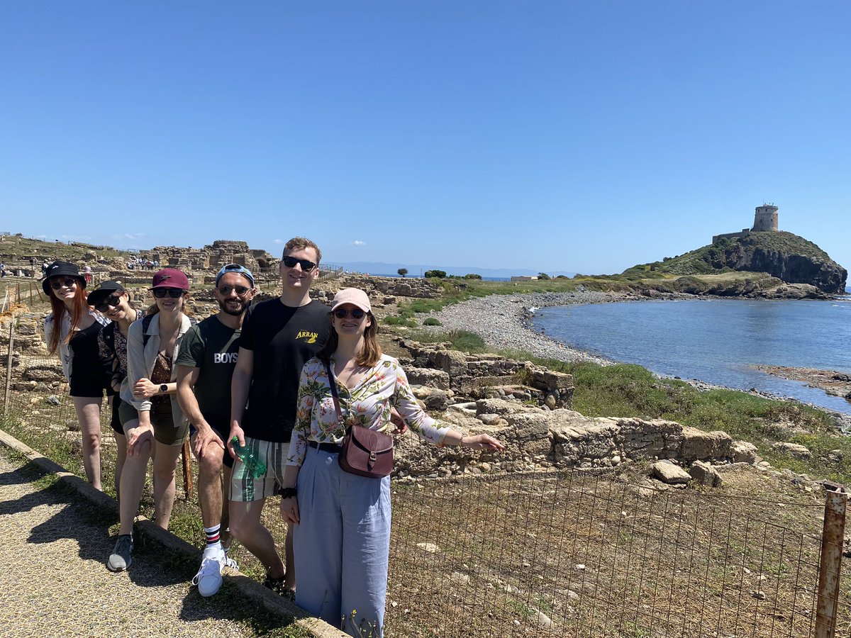 Team visit to Nora, Sardinia!