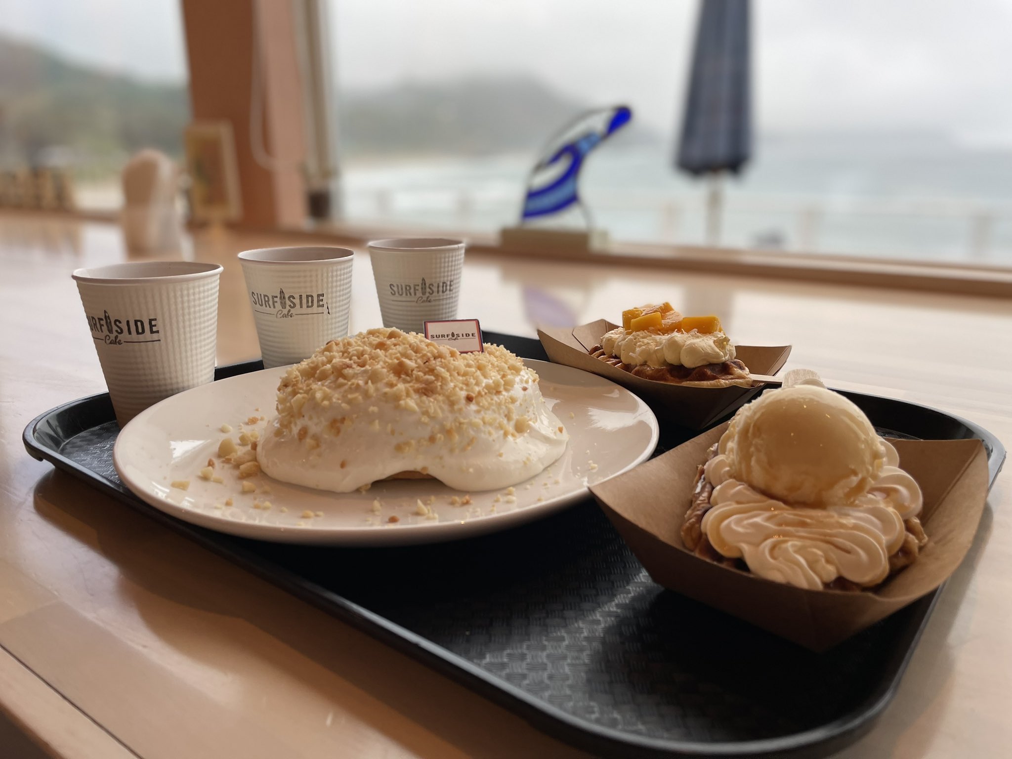 うつわめぐりと日々のこと 雨の糸島 景色は残念でしたが お店は素敵で 食べ物も美味しく ゆったり時間が過ごせました 糸島 シーサイドカフェ パンケーキ クロッフル T Co K6jp8qdkkt Twitter