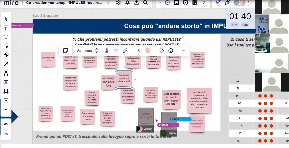unioncamere's tweet image. #Unioncamere and @infocamere meet operators for an exchange on the new #digitalidentification methods to collect ideas and needs from users. impulse-h2020.eu 
#IMPULSEproject #interactiveworkshop #workinggroups #digitalidentity #publicservices #casestudy @Impulse_EU
