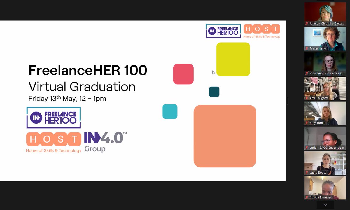"Goodbyes are tough but we're lucky to have something to say goodbye to."

<a href="/HOSTSalford/">Home of Skills & Technology</a>'s Director of Programmes, Bella Copland, launches our virtual graduation for our current cohort of #FreelanceHER100.