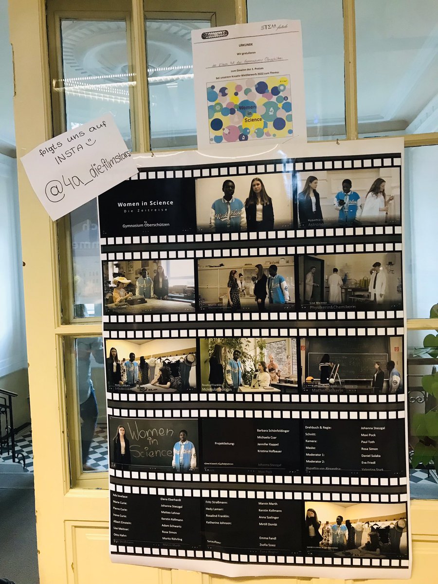 amberg_nicole's tweet photo. Today’s #MicroscopyFriday: Curiosity-driven research with the next generation of scientists at Gymnasium Oberschützen: Class 4a, the winners of the @zeiss_micro Stemi 305 microscope in the @Stem_fatale_ #WomeninScience creativity contest 2022. #seeying beyond with ZEISS! https://t.co/adAR8ysyVr