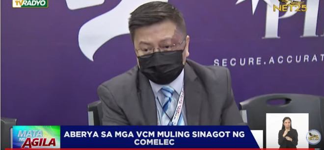 NET25TV's tweet photo. Mga reklamador sa naganap na halalan, hinamon ng Comelec na dalhin sa korte ang reklamo. I via @madzvillar #NET25MataNgHalalan https://t.co/wAiiQ1D8Nn
