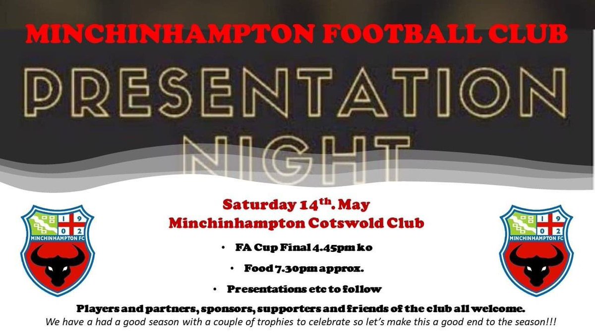 fcminch's tweet photo. Tomorrow is presentation night, With both teams finishing the season with a ๐ and few other individual awards to be given it should be a great night ๐๐ป ๐ป
#UTM #Presentation #cupwinners #wecomefromthehills https://t.co/nMhStyDAbg