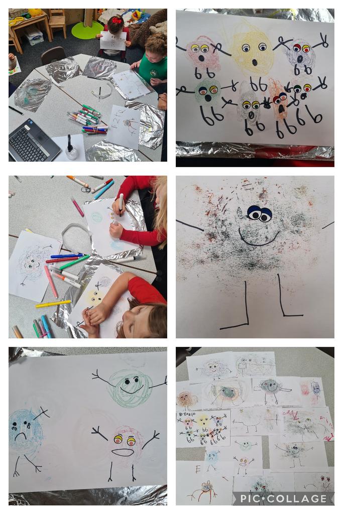 DurandPrimary's tweet photo. Reception class Thrive activity. 
This  week we listened to the scribble spot song and made our own scribble spots, using colours to represent emotions happy, angry, sad, calm, confident, afraid and love.
#Thethriveapproach https://t.co/OyHwIQRTvp