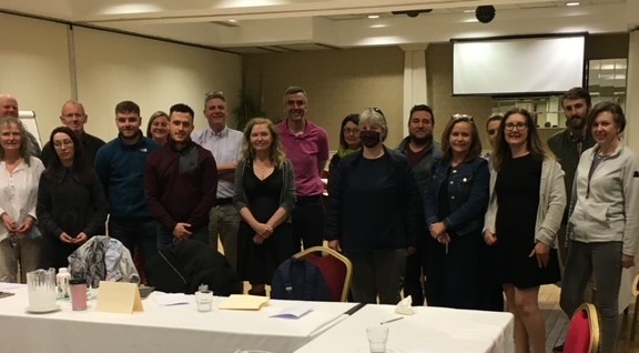 lmacavin1's tweet photo. Really great to meet with tutors and teachers on the first rollout of training for them on the L4 Environmental Sustainability awareness programme #greenFET #greenskills @SOLASFET  @MTU_ie @ddletb @lmetbie @CorkETB @DonegalETB @CavMonETBFET @laoisoffalyetb https://t.co/5CgC20QrZS
