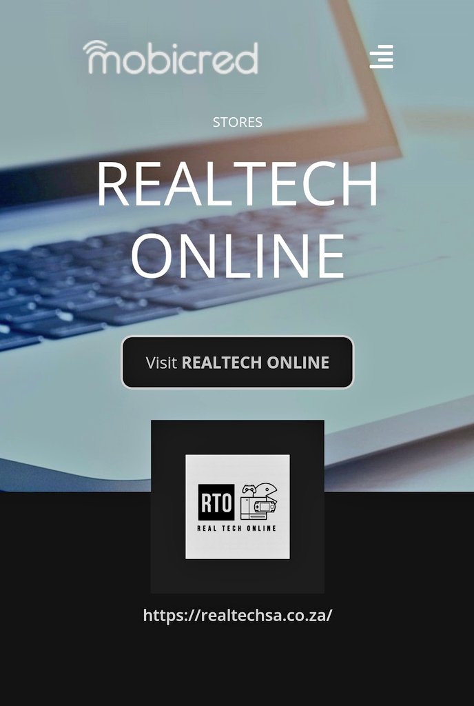realtechsa's tweet photo. Don't have the cash to upgrade your PC?

Don't worry we have you covered.

Play now pay later.

We accpet credit terms via @mobicred https://t.co/ePpButLiah
