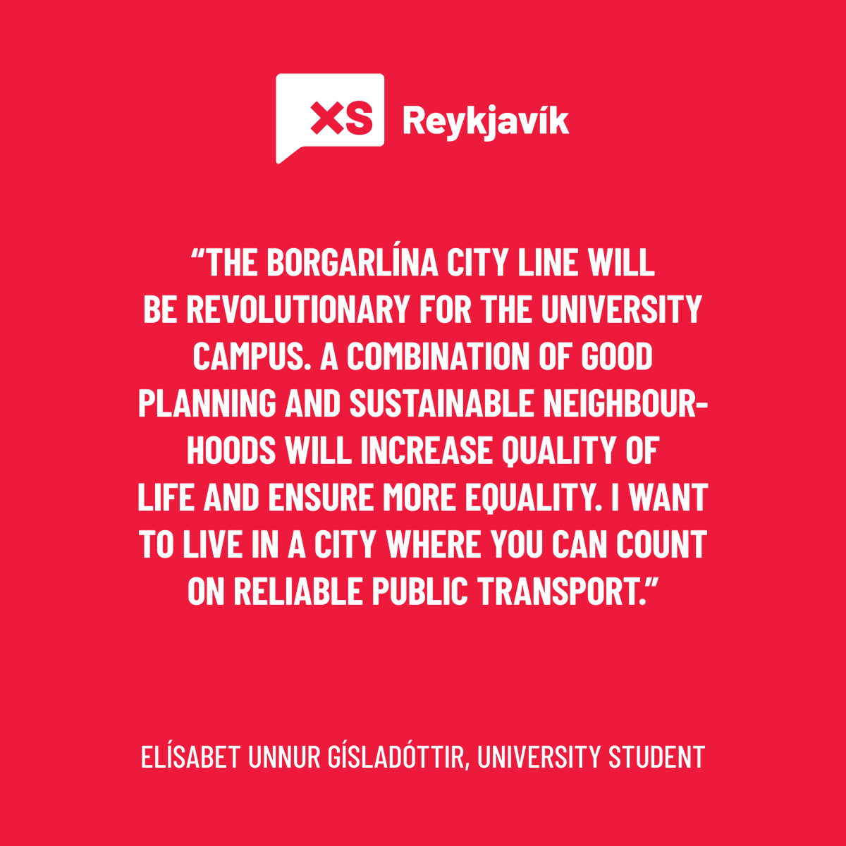 Elísabet Unnur Gísladóttir, háskólanemi 🚌🌹