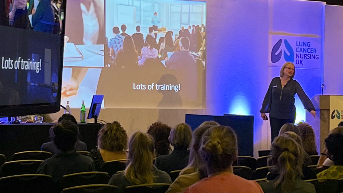 LCN_UK's tweet photo. Our next plenary is exploring creating emotional resilience - Compassion Fatigue Training with Jayne Ellis.

“You can’t be immersed in suffering and loss and not be touched by it…you can’t walk though water and not get wet”

#lcnuk2022 https://t.co/ivkKNhF3QO