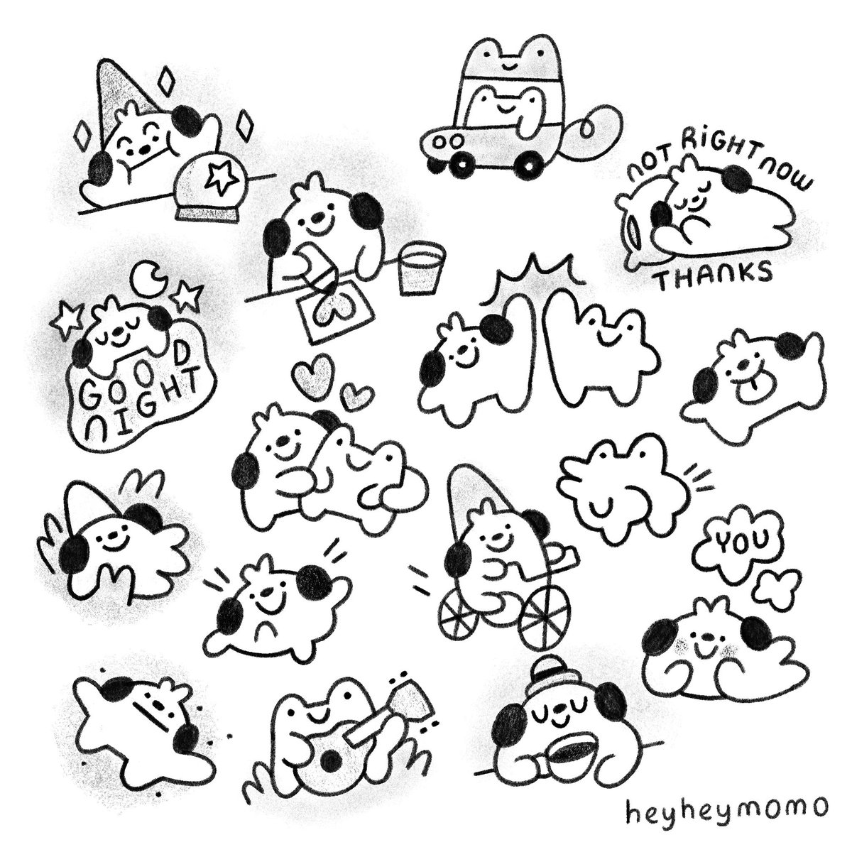 What would happen if... You'd draw a momo and/or forg? 🥺👉👈