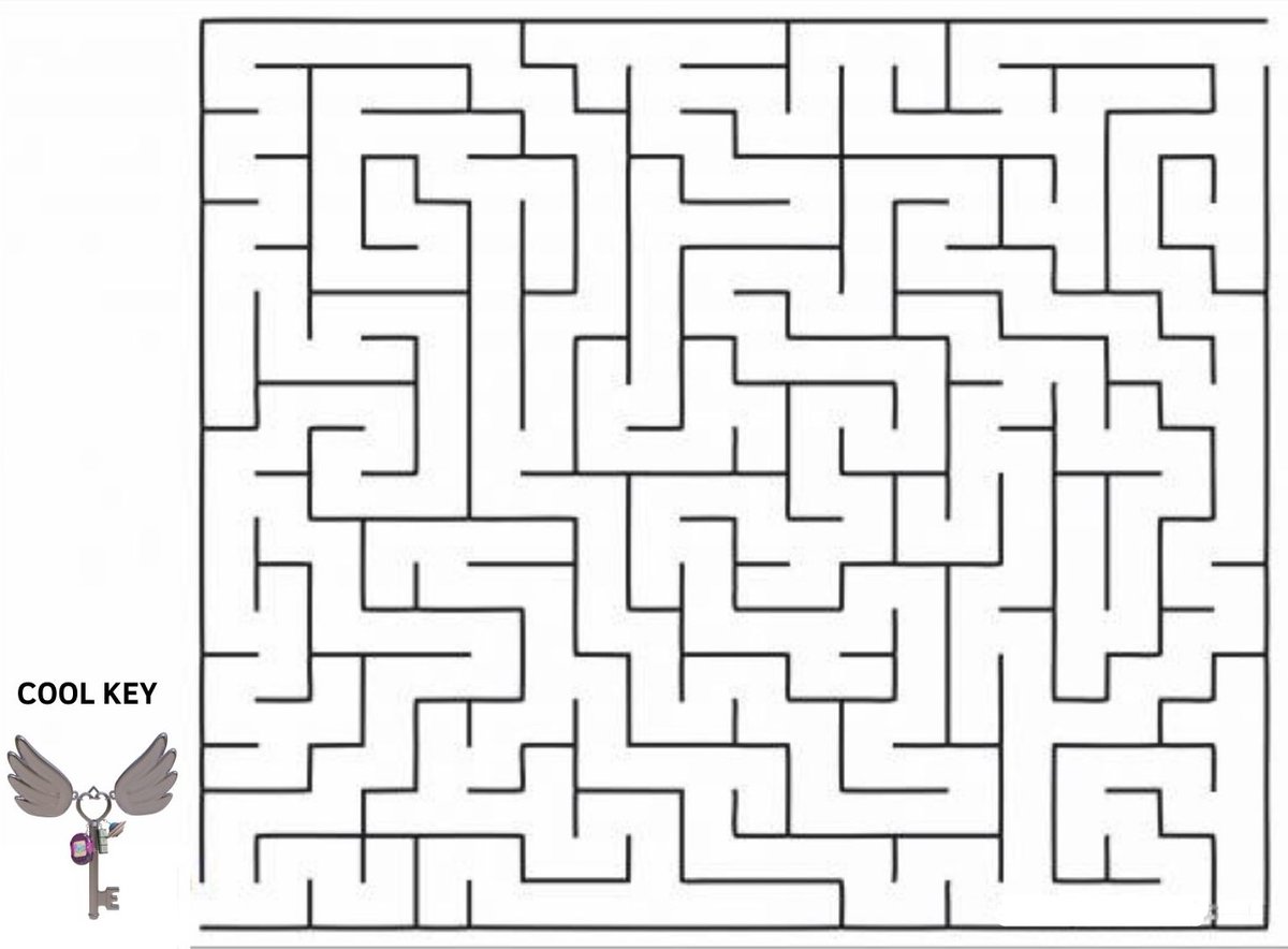 coolkeysnft's tweet photo. Ready to play the game?
Help the #CoolKey to get out of the labyrinth🔥
Screen and show us https://t.co/00LnZ4ixUQ