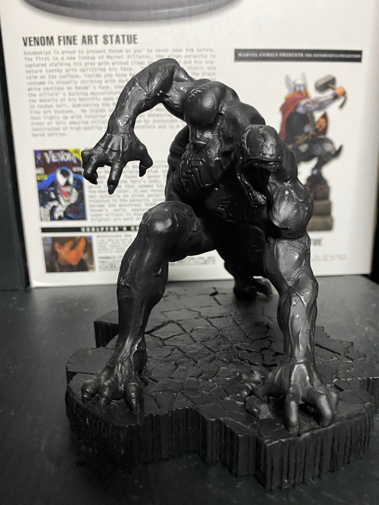 【美品】MARVEL ロイヤルセランゴール　ヴェノム マーベル フィギュリン ヴェノム｜【公式】ロイヤルセランゴール