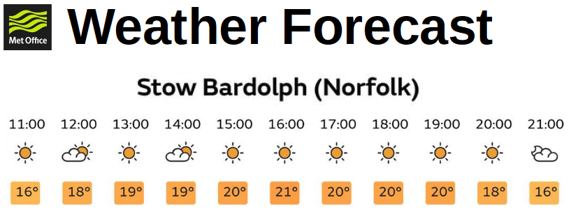 DownhamStowCC's tweet photo. 🏏TOMORROW'S HOME GAMES🏏

Our 1st XI take on local rivals @NorthRunctonCC at Stow Hall (12pm start)

Our 2nd XI take on @GreatMeltonCC 4th XI at Downham Memorial Ground (1pm start)

🍻The bar at Stow will be open all day
🌞Sunny forecast
⚽️FA Cup Final on our TV

#DSCC #SatSun https://t.co/7sOb6B104x