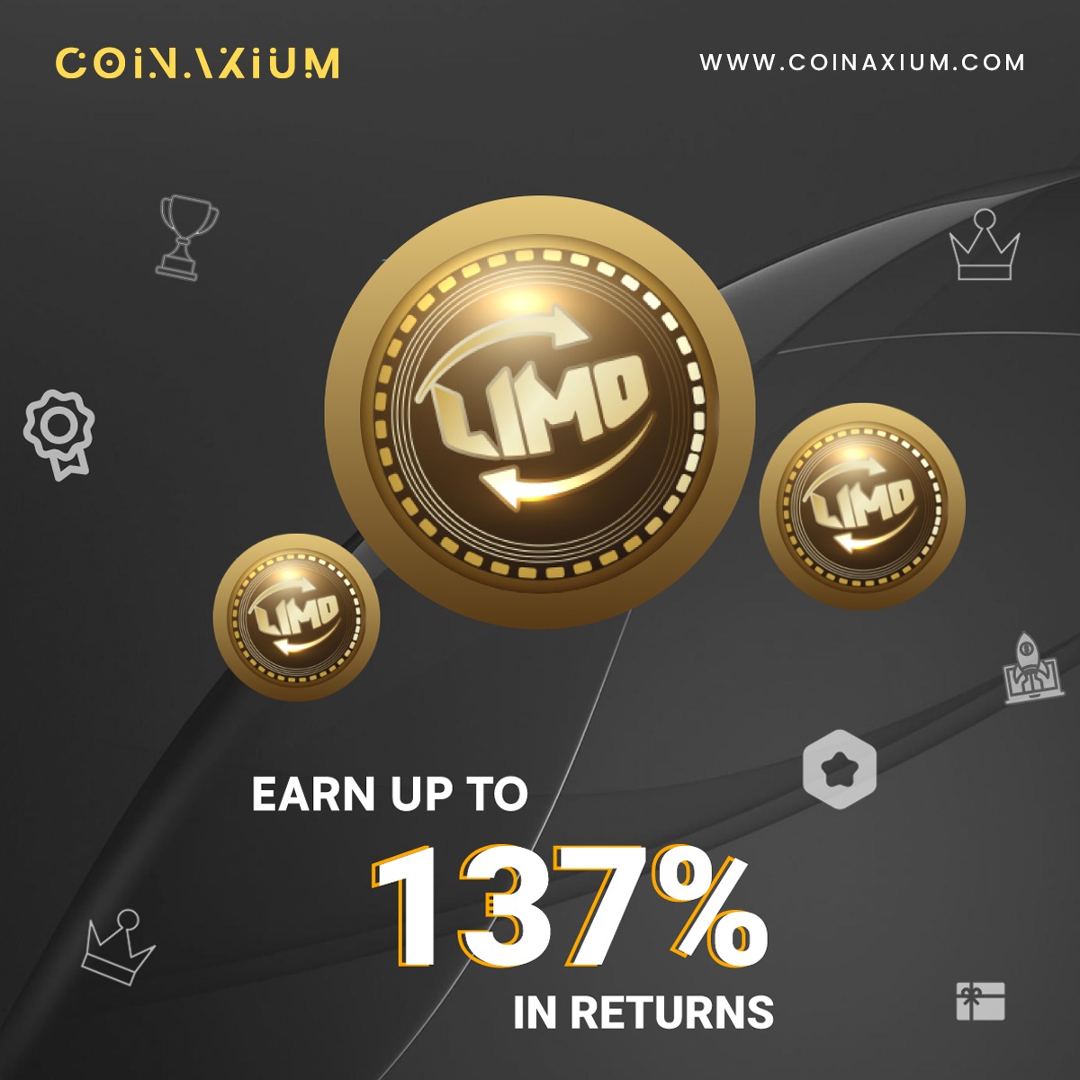 coinaxium's tweet photo. #Earn up to 137% in #Rewards with #LimoCoin Swap!

Earn 11%+/mth in #LMCSWAP Rewards!

⚫ Buy using BTC &amp; USDT
⚫ Daily Rewards Payout
⚫ 12% APY in LMCSWAP Staking
⚫ Enjoy up to 20% Affiliate Rewards

Subscribe now &amp; start earning today!

🟡 Learn more: https://t.co/ejfO2A5Zu5 https://t.co/5XG1WrkvQv