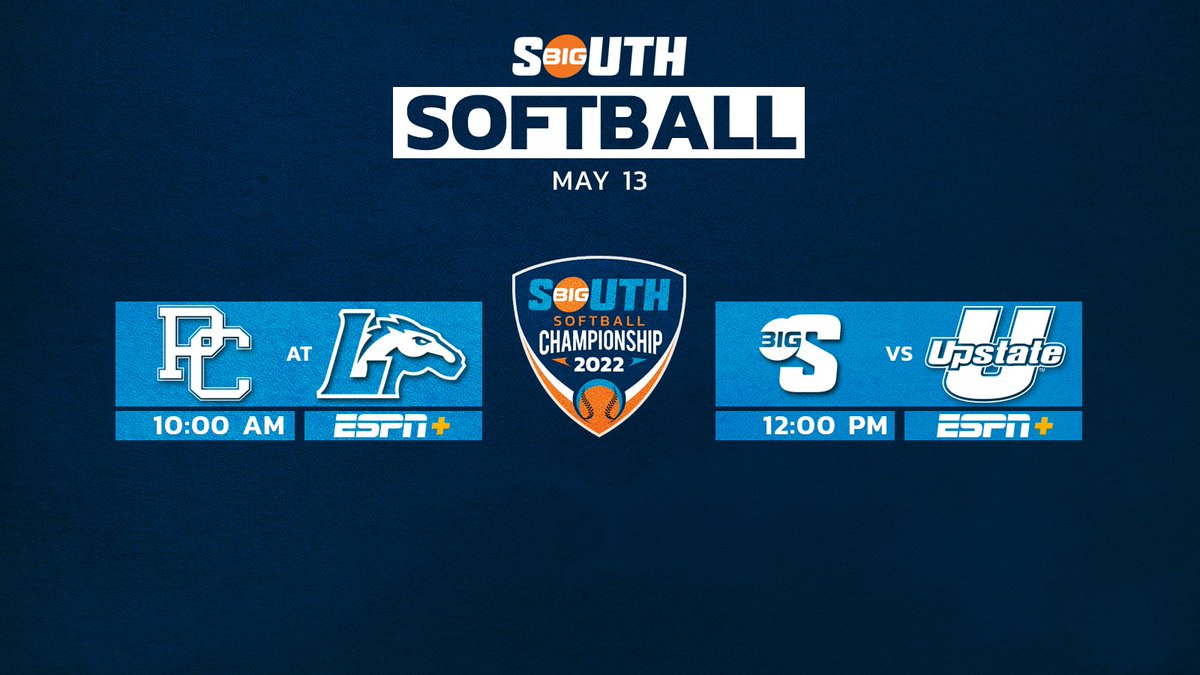 BigSouthGameDay's tweet photo. It's an early start at the 2022 #BigSouthSB🥎 Championship!

Catch both games only on @ESPNPlus! https://t.co/zAMMrxzJiD