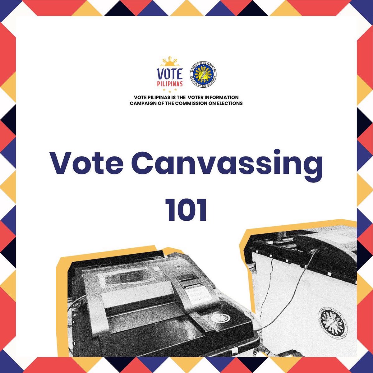 VotePilipinas's tweet photo. The National Board of Canvassers have officially started canvassing the certificates of canvass for senators and party-list groups last Tuesday, May 11.

But what are certificates of canvass and how does vote canvassing work? 

#Halalan2022 #MayElections https://t.co/k018mFjAHv