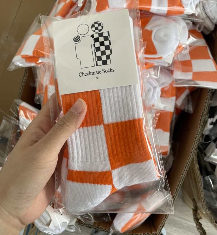 CheckmateSocks's tweet photo. We have quiet on here lately but here’s an update! Having launched our 9th &amp; 10th sock style during Mental Health Week UK 2022 is something we are greatly proud of. 
“Check your mates are ok. It could save a life one day”❤️#mentalhealth #MentalHealthAwarenessWeek22 https://t.co/Y4eiIc5sTJ
