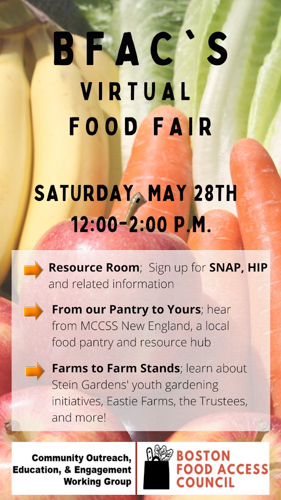 CouncilBoston's tweet image. Join on on our mission to assist in accessible food for all! 💪 #bostonfoodaccess #foodaccess #communityengagement