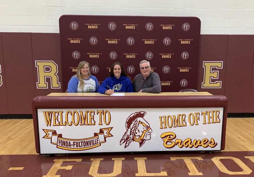 FFCSAthletics's tweet photo. Congratulations Marilyn Whitcavitch, who will be playing volleyball at Merrimack College. https://t.co/Ln9efM6CWm