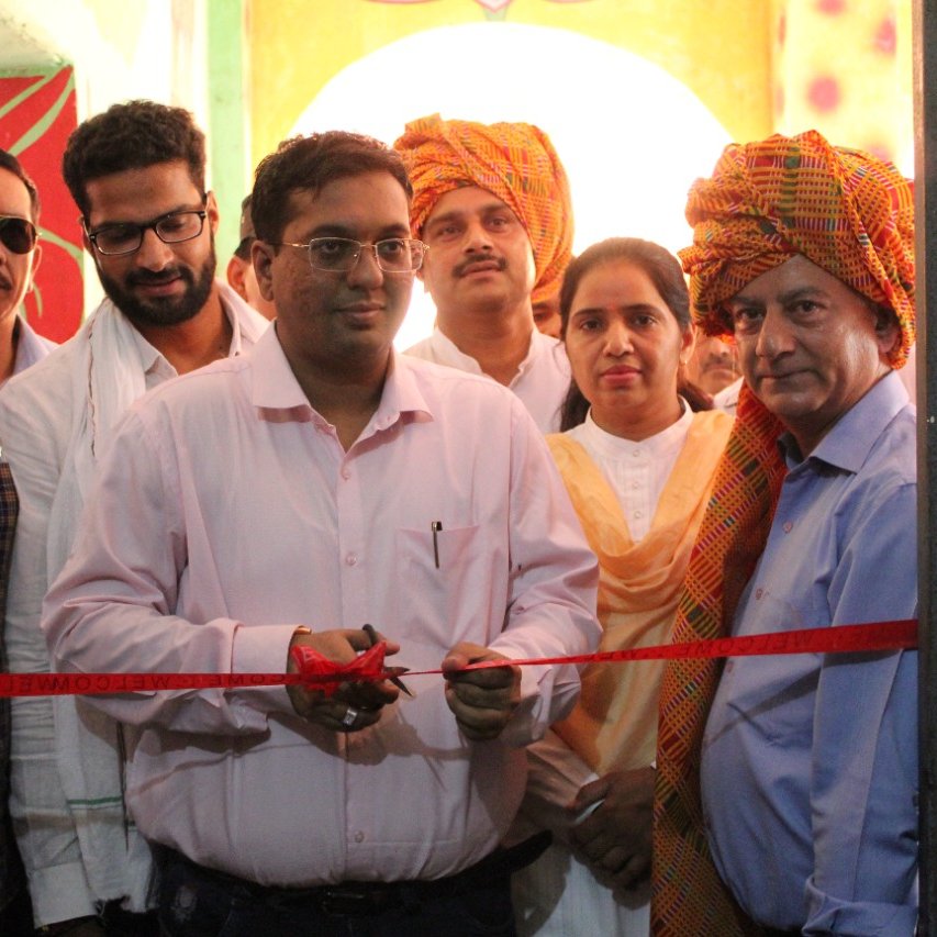 Humana_India's tweet photo. ADC Rewari Mr. Swapnil Ravendra Patil inaugurated the #ModelVillageDevelopment Project in the Bass village in Rewari (Haryana). In the CSR partnership with Keysight Technologies, HPPI has launched this project to develop Bass as a Model Village in the next three years. https://t.co/zeFJQXTK3a