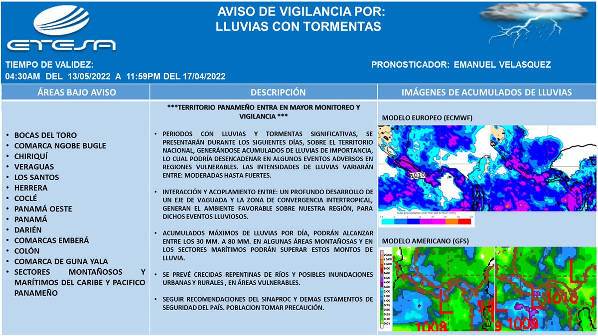 donderisja's tweet photo. Es Importante que usted mantenga su Plan Familiar Activado durante este período, evite cruzar ríos o pasos sobre áreas que son vulnerables a inundaciones o deslizamiento
Quererte organizado en familia y sus vecinos para monitorear en caso de Riesgos.
#PREPARATIVOS
#ANTICIPE https://t.co/R1FdBIFAvf