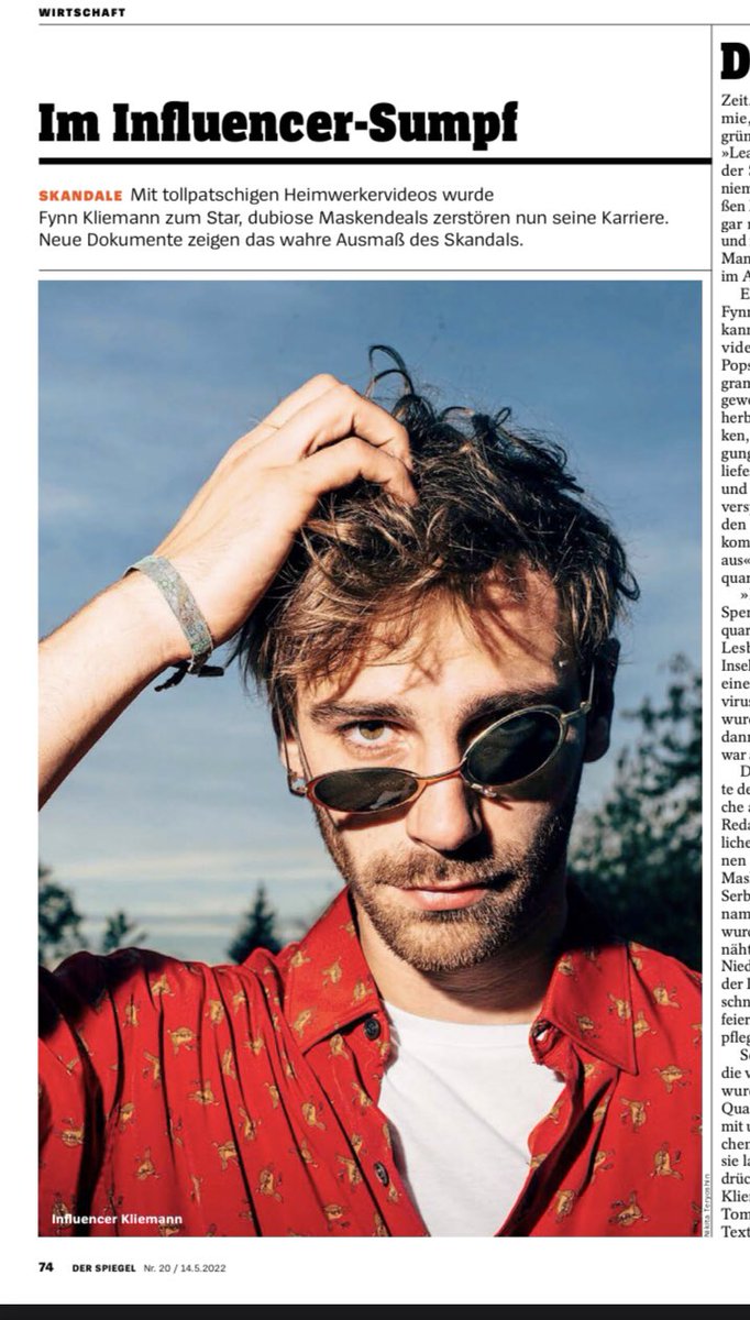 Eine Geschichte über frühe Warnungen, dreiste Lügen, neue Spendenbelege und ein Krankenhaus, das Wasser in Masken füllte, um sie zu „testen”. 🤔

Kliemannsland unter, im neuen <a href="/derspiegel/">DER SPIEGEL</a>, mit <a href="/JoLepp/">Jonas Leppin</a>, <a href="/juliastanek/">Julia Stanek</a>, <a href="/FrauNila/">Nike Laurenz</a> und <a href="/zdfmagazin/">ZDF Magazin Royale</a>. 👑