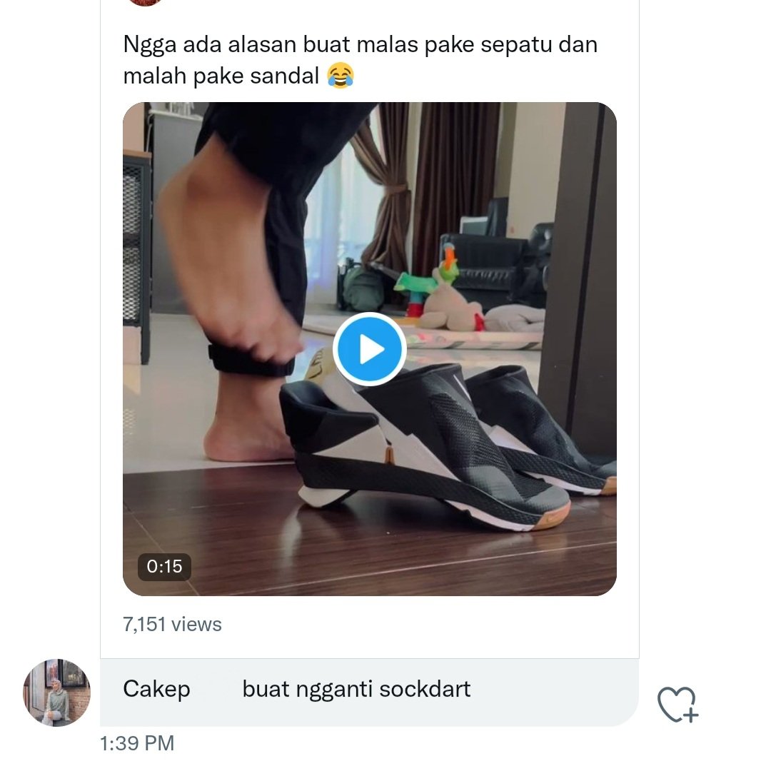 falanarhn's tweet photo. Dapet restu dari bini beli Flyease 😇 https://t.co/uujNvJWLf4