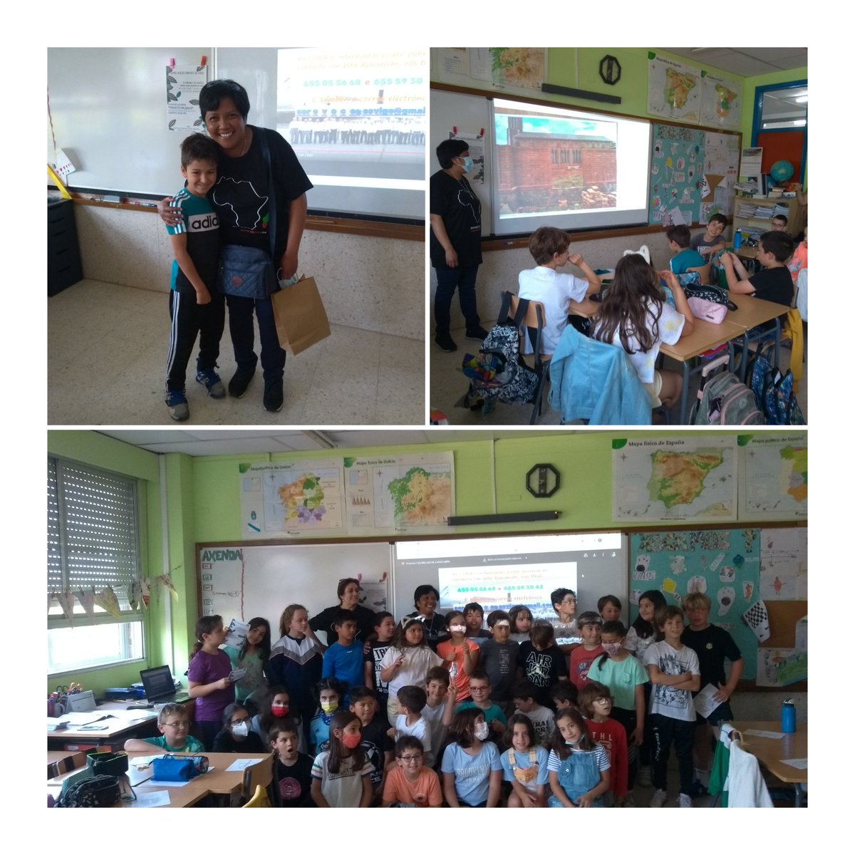 CEIPLAREDO's tweet photo. Xornada solidaria con Madagascar.Grazas Evelyn.Desexámoste moita sorte co teu proxecto. #terceirolaredo #cuartolaredo https://t.co/lQOV43WYsp