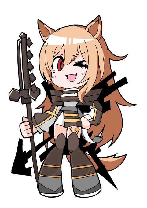 カートゥーンケーちゃん
#アークナイツ 