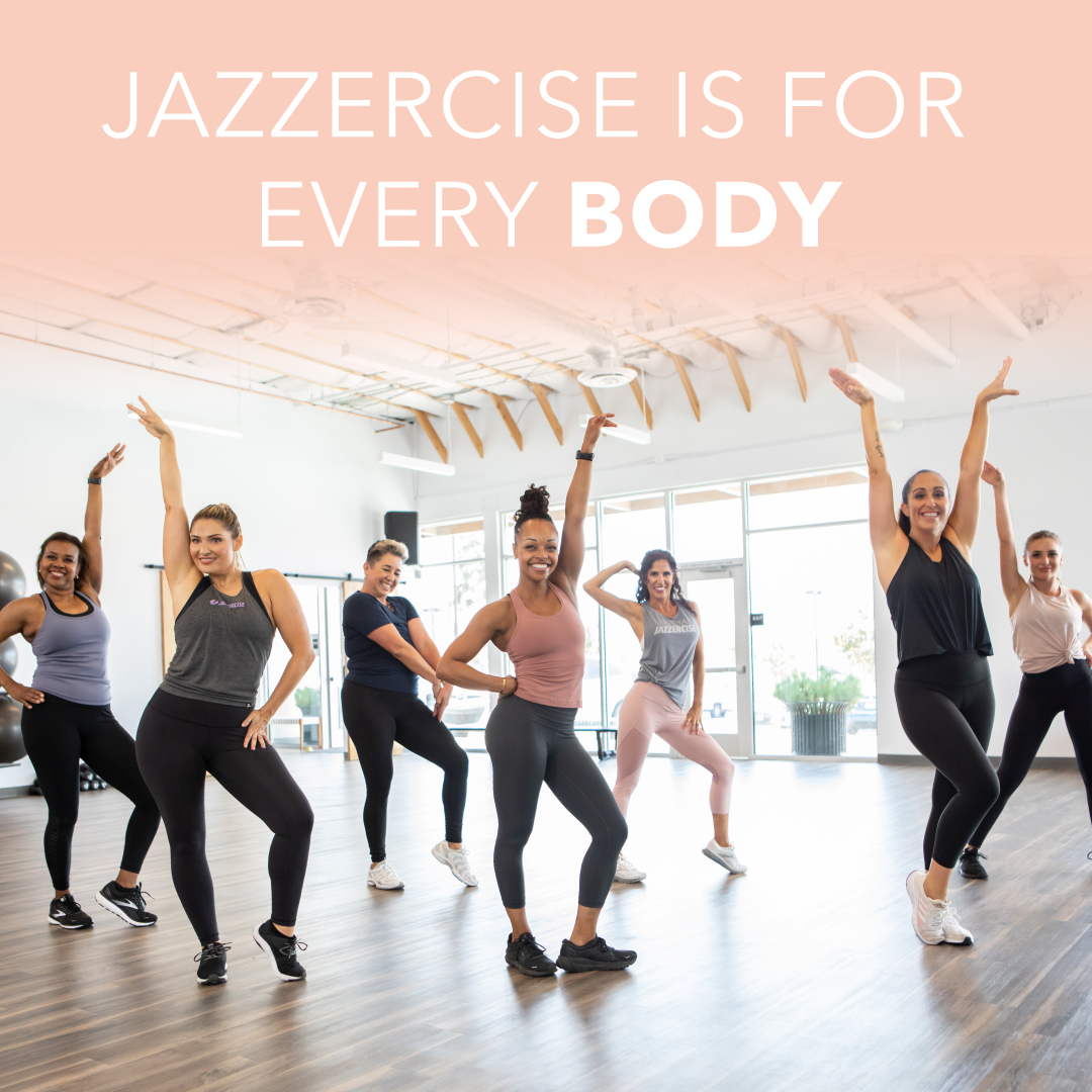 jazzercise's tweet photo. All ages. All fitness levels. All bodies. Welcome.

What’s something that has surprised you about Jazzercise? Tell us!

#jazzercise #dancefitness #jazzercisenation https://t.co/Rn1Zom7Kmp