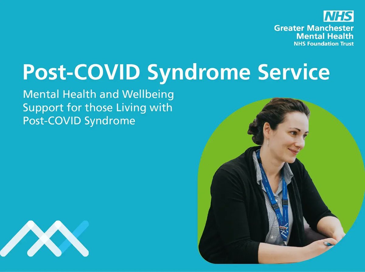 💭 Did you know? The Post-COVID Syndrome Service at GMMH aims to help people in Manchester, Salford, Trafford, Bolton or Wigan living with the lasting effects of COVID-19. Self-refer, or be referred by a health professional here: buff.ly/3l2Z2Tr