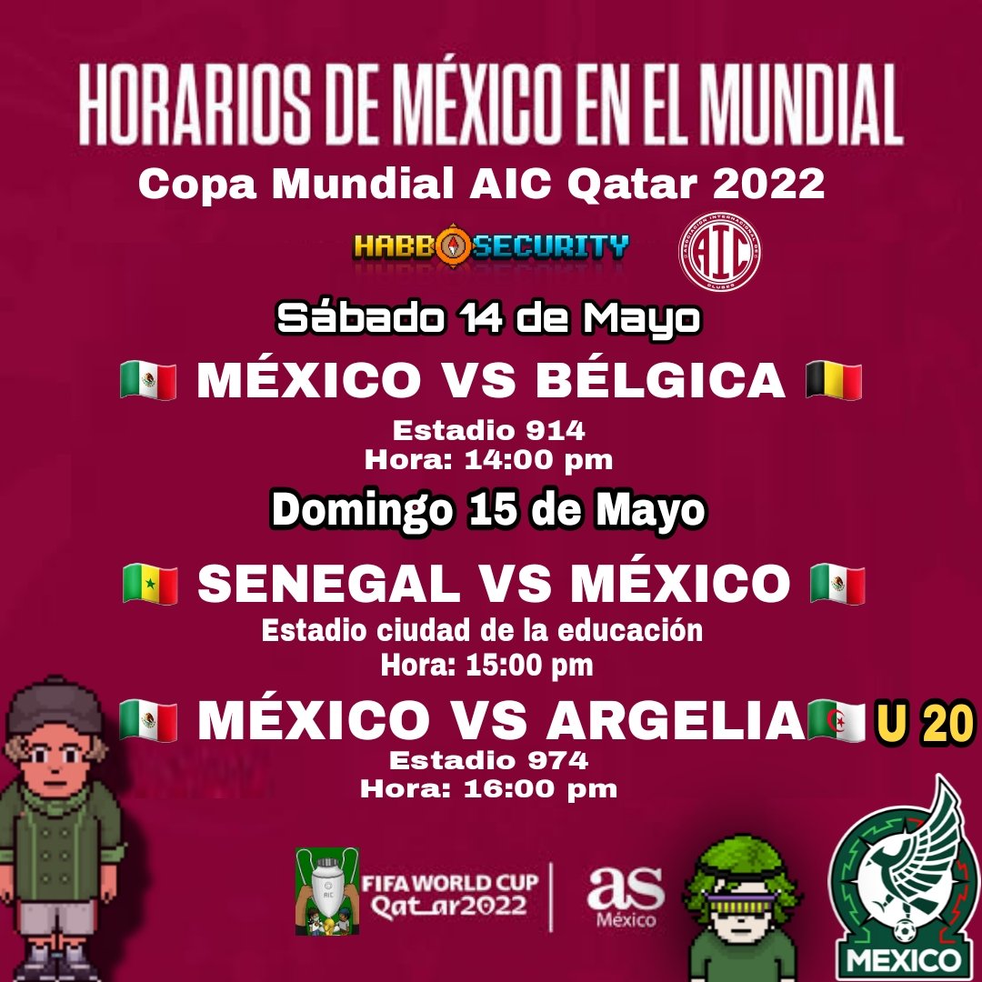 Nos vemos este Sábado #Incondicionales 👀, tenemos un título que defender.👊

@AICHabboHF 
<a href="/ESHabboSecurity/">HabboSecurity</a>