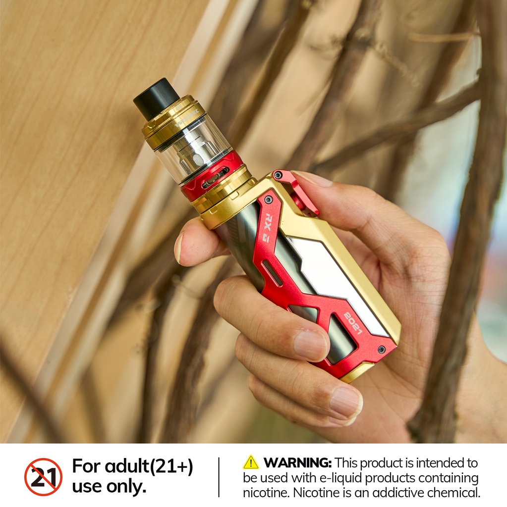 Summer is coming，RXG for all your needs😎

WARNING: This product is intended to be used with e-liquid products containing nicotine. Nicotine is an addictive chemical. For adult(21+) use only.⁠
⁠
#wismec #reuleaux #reuleauxrxg #AST ⁠#red #summer
