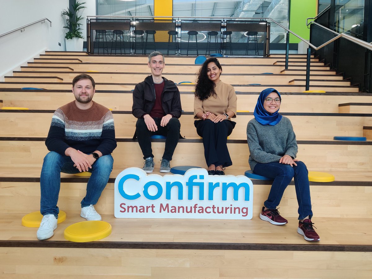 rupalsriv's tweet photo. Had curiosity inspired two consecutive days with our visits to @RoboticsDrives and @Confirm_Centre. Many many thanks to Stephen Nolan, and Alan Hanniffy from @RoboticsDrives, and Dr. Eoin O'Connell, and Dr. Edin Omerdic from @UL for the fascinating reserach demos and discussions. https://t.co/e5eXx0J8Db