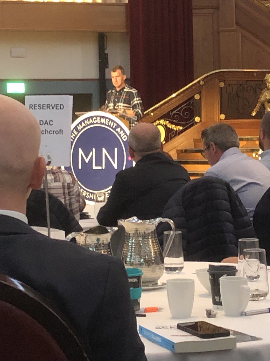 Nigel Owens speaks at #MLNSummit …you could hear a pin drop !