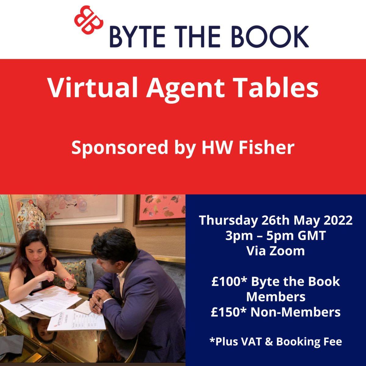 Authors looking for agents?  If you are on a low income/ from a under-represented group we have 2 free tickets for Agent Tables on 26/5  (submissions by 16/5), send an email to info@bytethebook.com if interested  Thanks to <a href="/HWFisherUK/">HW Fisher</a>, for sponsoring bytethebook.com/event/byte-the…