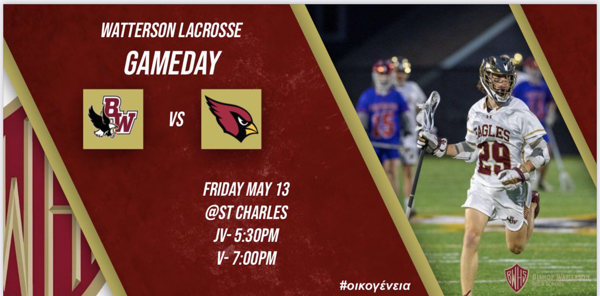 BWHSlacrosse's tweet photo. Battle on Broad St… come cheer on the boys @StCharlesLax #οικογένεια https://t.co/Amyg9pKtk2