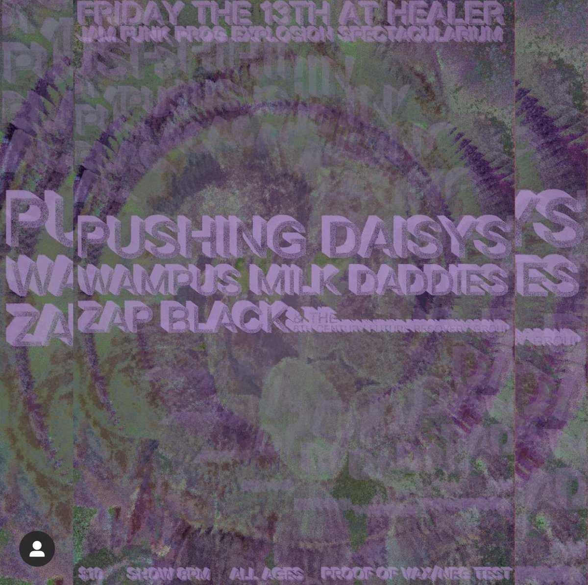 zapblak's tweet photo. Show tonight at Healer DIY yall! Come hang! https://t.co/lxwNatt2kX