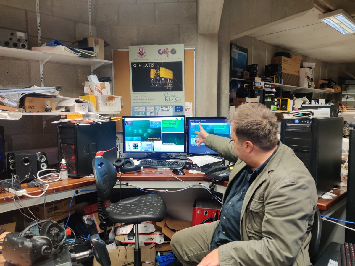 rupalsriv's tweet photo. Had curiosity inspired two consecutive days with our visits to @RoboticsDrives and @Confirm_Centre. Many many thanks to Stephen Nolan, and Alan Hanniffy from @RoboticsDrives, and Dr. Eoin O'Connell, and Dr. Edin Omerdic from @UL for the fascinating reserach demos and discussions. https://t.co/e5eXx0J8Db