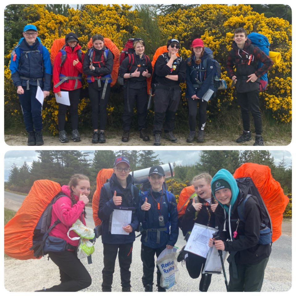 DofEatKGS's tweet photo. Our DofE season has officially started 🎒🥾🌥 first walk for our two Bronze teams ✨ and off they are 🥳 @KeithGrammar https://t.co/bLwGariMlf