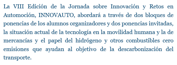 AutoUpm's tweet photo. Estamos de vuelta con:
INNOVAUTO 2022 el 16 de junio como cada año en la ETSII
Inscripciones en:
https://t.co/CwZw2H9zMP https://t.co/OYbM0tvGLp