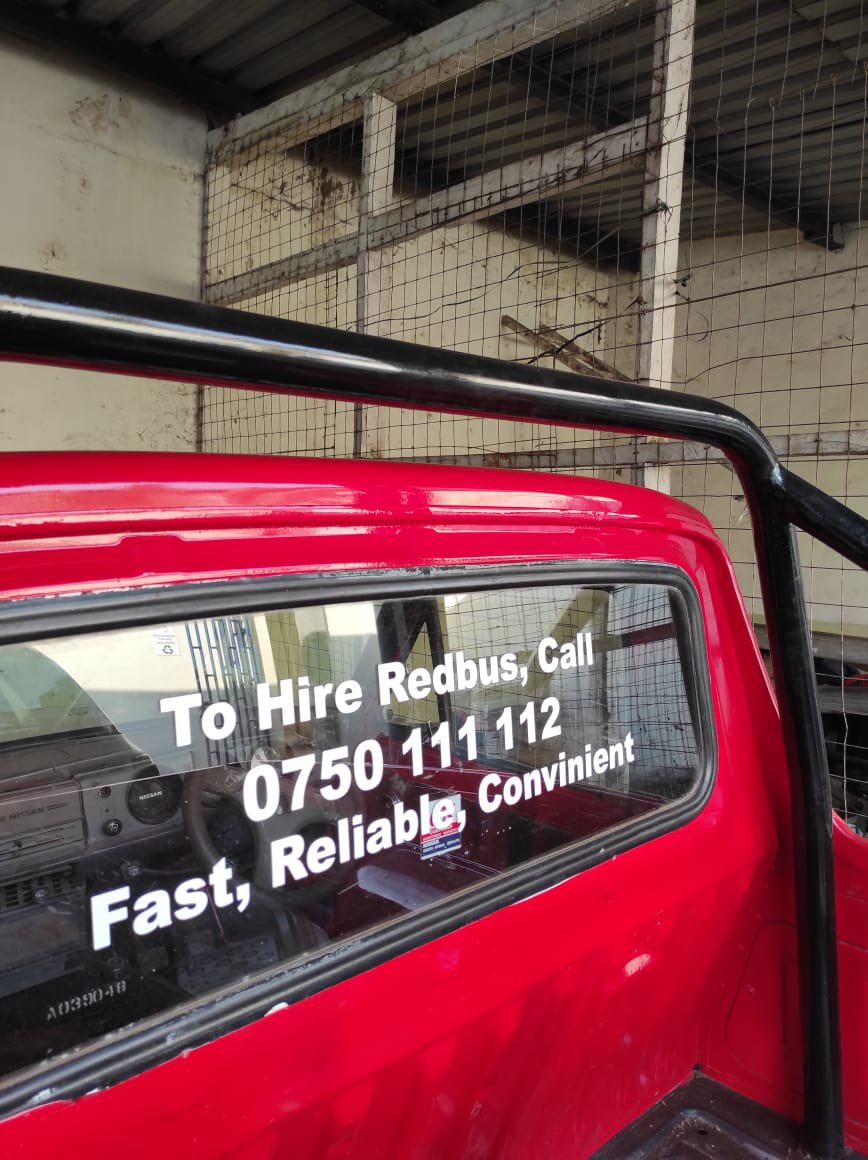RedbusKisumu's tweet photo. Good afternoon Yurop...

RedBus is now available for HIRE! Contact us today for great prices on Full Day Hires and Pick and Drop Services. 

Hapa ni kazi tu😁#Kisumucity #Kisumu #AmazingKisumu #discoverkisumu #yurop #Redbuskisumu #FridayFeeling https://t.co/H9eIqI1IVA