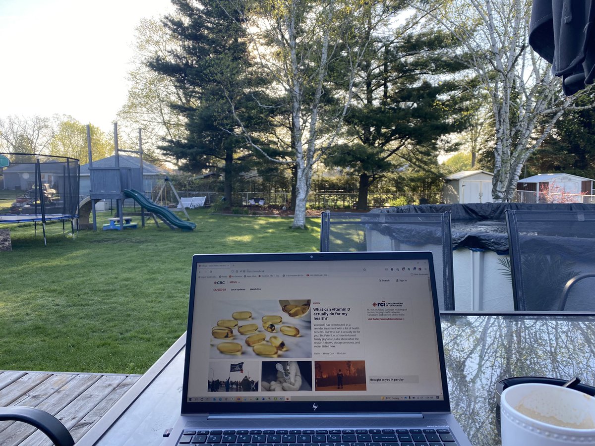 CoreyVantilborg's tweet photo. One perk of #WFH is starting my day outside. https://t.co/1K85p1SV1P