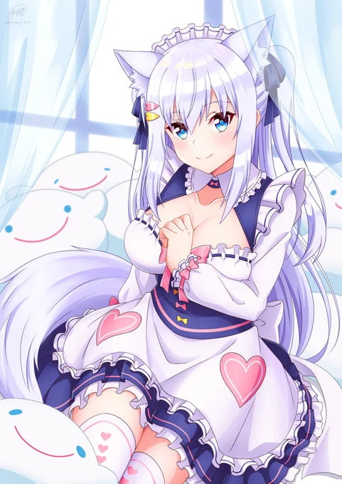 みしろちゃんお誕生日おめでとうございます!🎉🎉🎊
これからも更なる活動を応援しております!(≧▽≦)
#みしろんあーと 
#白雪みしろ 
