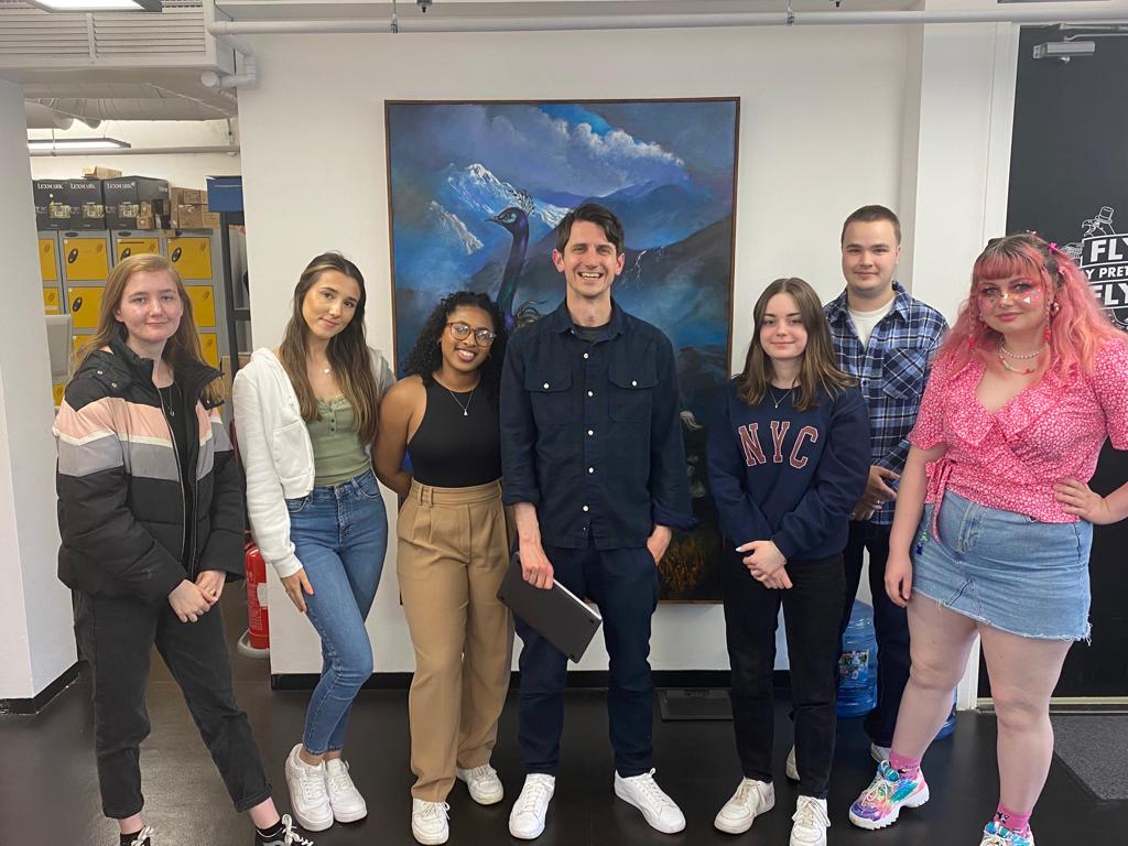 Our 1st years had a great time visiting <a href="/creaturelondon/">Creature London</a> yesterday! Thanks to Stu for the talk and answering our curious questions, inspiring us to keep creating! Looking forward to see what Creature produce next!