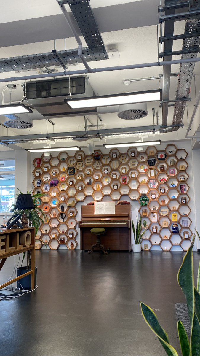 BucksAdSchool's tweet photo. Our 1st years had a great time visiting @creaturelondon yesterday! Thanks to Stu for the talk and answering our curious questions, inspiring us to keep creating! Looking forward to see what Creature produce next! https://t.co/PCxnqjVWEX