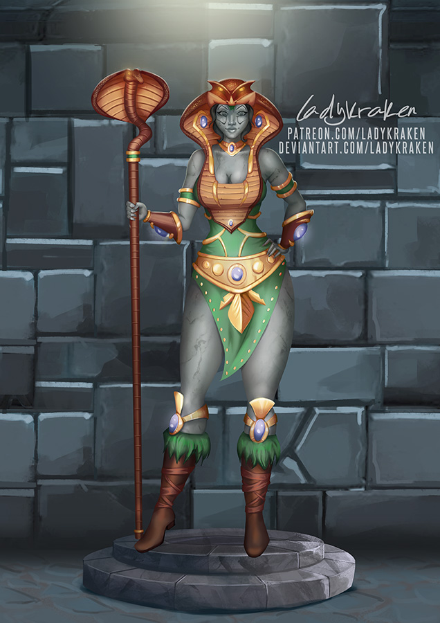 ladyhildekraken's tweet photo. [2] Green Goddess Statue - Commissions OPEN
-Patreon: https://t.co/jz4z6non1p
-Deviantart: https://t.co/r8BsRQwO1f

#painting #ladykraken #kraken #art #pinup #anime #manga #Sorceress #MOTU #mastersoftheuniverse #heman #skeletor #waifu #oppai #filmation #revelation #petrification https://t.co/Ys4j8GhGLT