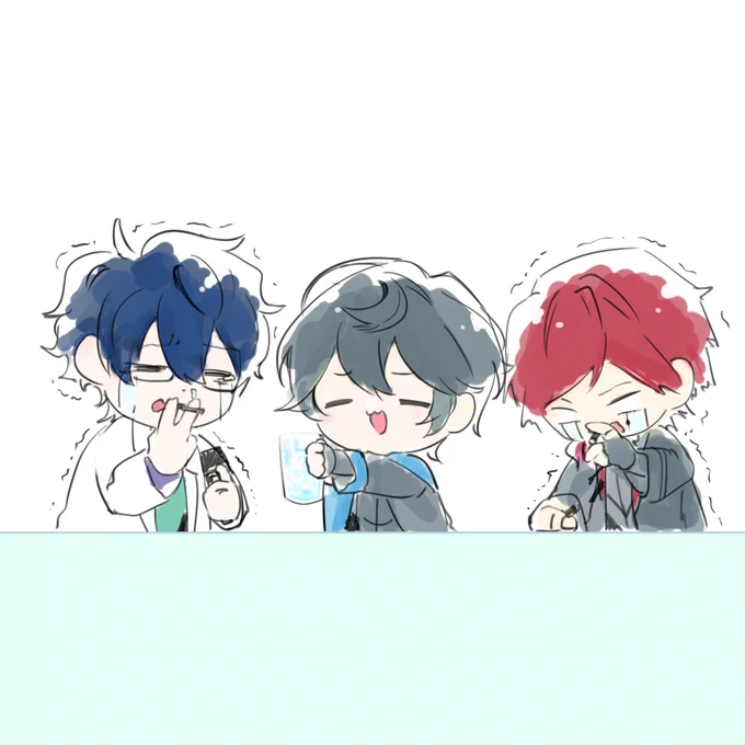 2箱完食凄い!えらい!おつかれ!

 #AXIART #イロ絵す #まめねことレオス 