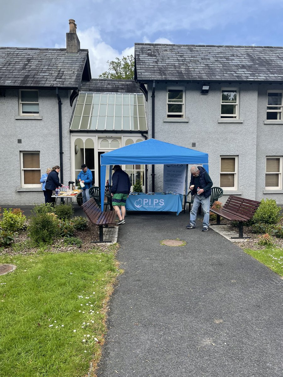 arbourhousing's tweet photo. Enjoying a coffee morning with the tenants of The Woodhouse scheme in Newry today. Lots of information provided on services available. #MentalHealthAwarenessWeek #PIPSHOPEANDSUPPORT https://t.co/Vf7Xr99WiO