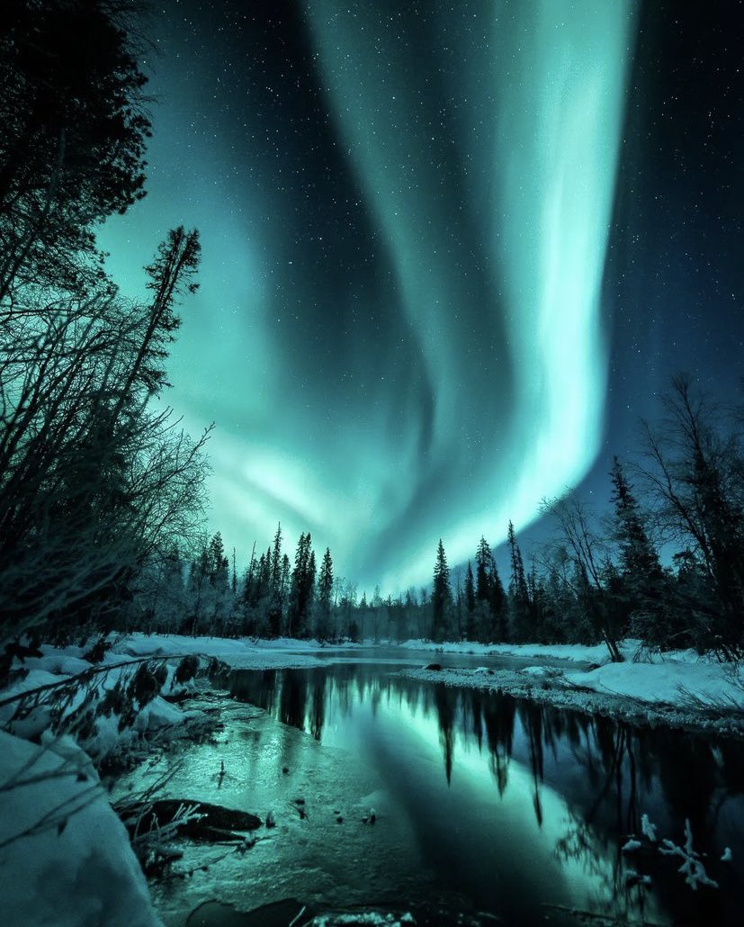 earthcurated's tweet photo. Lapland, Finland ✨ https://t.co/BEk8N2uYf7