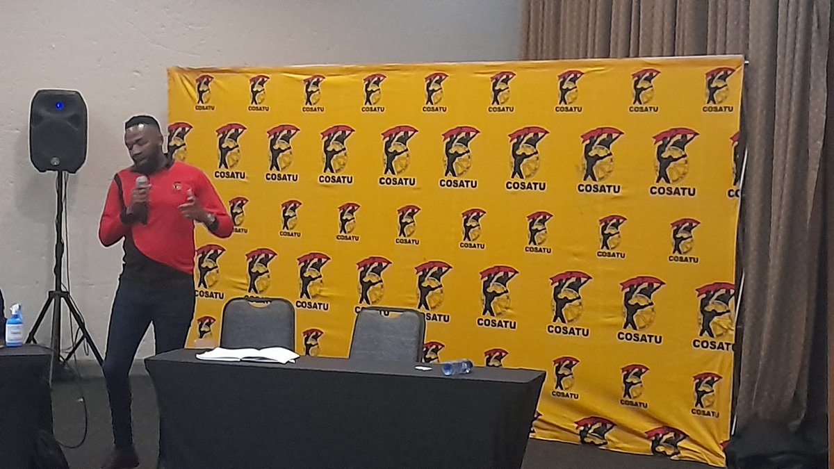 _cosatu's tweet photo. #IdeologicalTraining is necessary to deepen the level of #ClassConciousness in progressive trade unions in South Africa to appreciate contradictions at the point of production #ClassStruggle #Hegemony @DrBladeNzimande @MYANC @SACP1921 @ChrisHaniInst @communistsusa @compartycanada https://t.co/LgtY0zhFmi